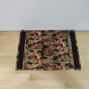 Vintage Cloth Place Mats Set of 4 Harvest Patern